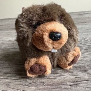 Enesco Puffkin Chomper Beaver Plush 5" Swibco 1994/1997 Tag Errors